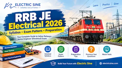 RRB JE Electrical 2026 syllabus exam pattern and preparation guide for railway junior engineer aspirants